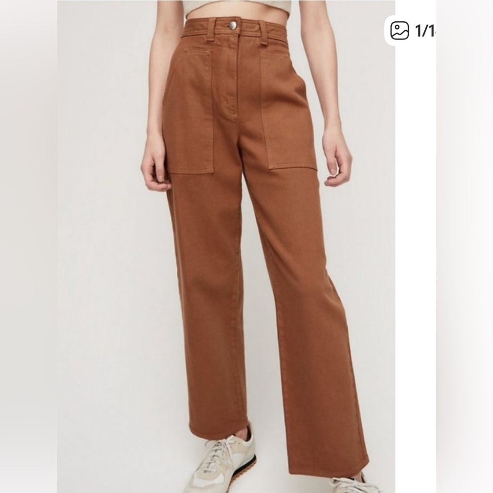 Aritzia Wilfred Free Modern Utility Pant